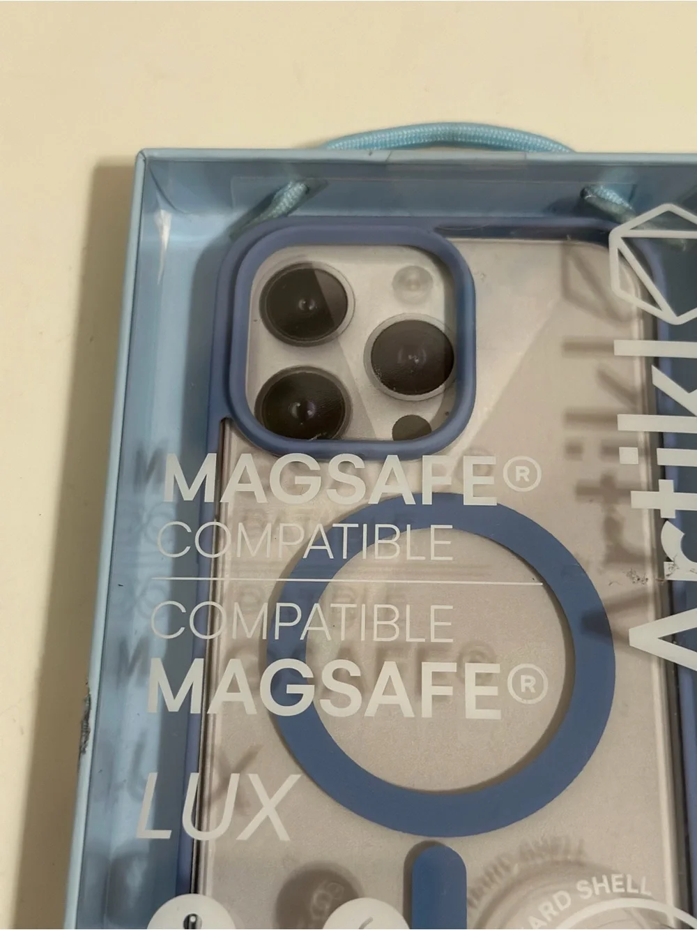 Artikl LUX MagSafe Compatible Case for Apple iPhone 14 Pro Max Clear Blue Hard